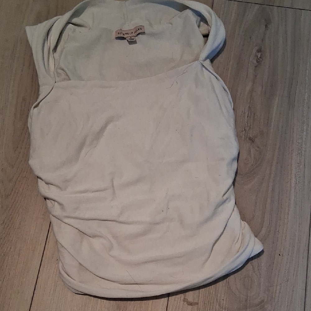 Sincerely Jules Cream Tank Top